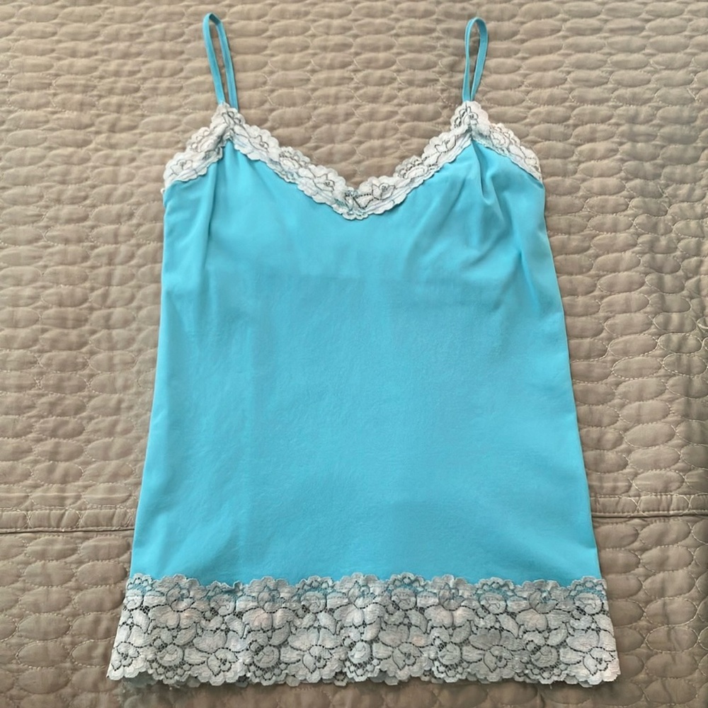 NWOT Laundry by Shelli Segal lace tank top